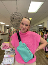 Load image into Gallery viewer, Faux Leather Sling Bag