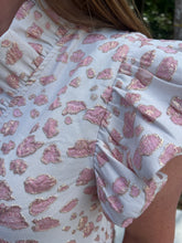 Load image into Gallery viewer, Pink leopard Dress with Sparkle detail