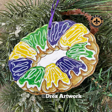 Load image into Gallery viewer, Pop Up Drez Mardi Gras Ornaments