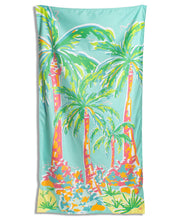 Load image into Gallery viewer, Caribbean Palm Giant Beach Towel