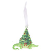 Gator Tree Galvanized Ornament 4"
