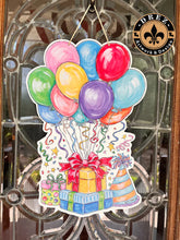 Load image into Gallery viewer, Pop Up Drez Birthday Door Hanger