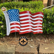 Load image into Gallery viewer, Pop Up Drez Patriotic Yard Stakes- Pickup Only