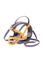 Load image into Gallery viewer, Gameday Football Helmet Shaped Clear Crossbody Bag