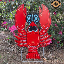 Load image into Gallery viewer, Pop Up Drez Crawfish Yard Stakes