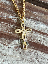 Load image into Gallery viewer, CK Designs Pave' Cross