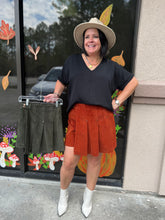 Load image into Gallery viewer, P21238 Corduroy Skort