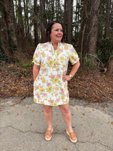 Load image into Gallery viewer, Puff Sleeve Floral Dress