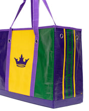 Load image into Gallery viewer, Mardi Gras Bead Market Tote