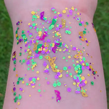 Load image into Gallery viewer, Mardi Gras Face Glitter