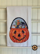 Load image into Gallery viewer, Pop Up Drez Halloween Tea Towels