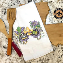 Load image into Gallery viewer, Pop Up Drez Mardi Gras Towels