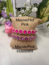 Load image into Gallery viewer, CK Designs Gem Colored Stretch Bracelets