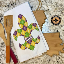 Load image into Gallery viewer, Pop Up Drez Mardi Gras Towels