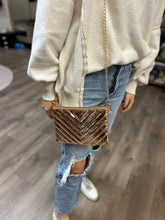 Load image into Gallery viewer, Metallic Envelope Purse