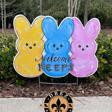 Load image into Gallery viewer, Pop Up Drez Easter Yard Stakes