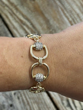 Load image into Gallery viewer, Horse Bit magnetic clasp bracelet