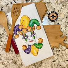 Load image into Gallery viewer, Pop Up Drez Mardi Gras Towels