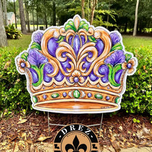 Load image into Gallery viewer, Pop Up Drez Mardi Gras Yard Stakes