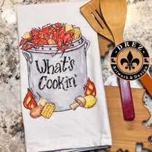 Load image into Gallery viewer, Pop Up Drez Crawfish Hand Towels