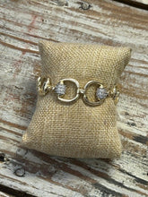 Load image into Gallery viewer, Horse Bit magnetic clasp bracelet