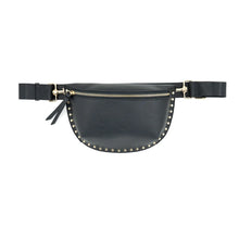 Load image into Gallery viewer, Vegan Leather Fanny Pack with Studs