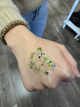 Load image into Gallery viewer, Mardi Gras Face Glitter