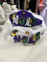 Load image into Gallery viewer, Mardi Gras Nola Headband