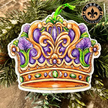 Load image into Gallery viewer, Pop Up Drez Mardi Gras Ornaments