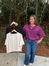 Load image into Gallery viewer, Round Neck Short Sleeve Top