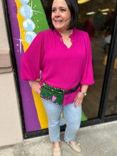 Load image into Gallery viewer, Mardi Gras Sequin Fanny Pack