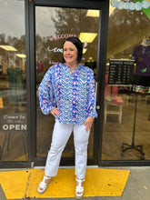 Load image into Gallery viewer, TK11042 Printed dolman sleeve top