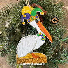 Load image into Gallery viewer, Pop Up Drez Mardi Gras Ornaments