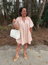 Load image into Gallery viewer, Puff Sleeve Shift Dress