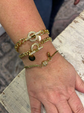 Load image into Gallery viewer, BB Lila Three Chainz bracelet set