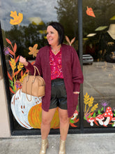 Load image into Gallery viewer, H21267 Solid Fuzzy Cardigan