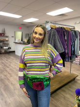 Load image into Gallery viewer, Mardi Gras Sequin Fanny Pack