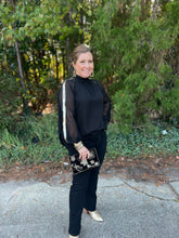 Load image into Gallery viewer, Long Sleeve Top with Sequin Detail
