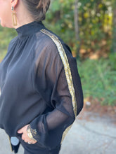 Load image into Gallery viewer, Long Sleeve Top with Sequin Detail