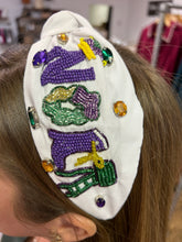Load image into Gallery viewer, Mardi Gras Nola Headband