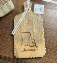 Load image into Gallery viewer, Louisiana Cutting Board/Coasters Gift Set
