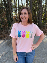 Load image into Gallery viewer, Sequin Easter Bunny Crewneck Tee