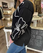 Load image into Gallery viewer, Flower Embroidery Sweatshirt Top
