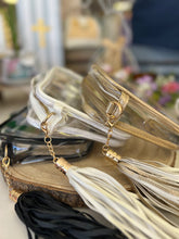 Load image into Gallery viewer, Rectangle Clear Bag with tassel