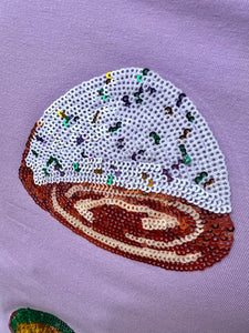 Youth- In My King Cake Era Sequin Top