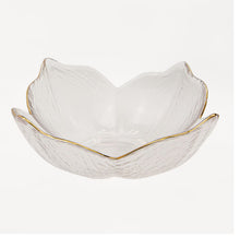 Load image into Gallery viewer, Magnolia glass bowl clear