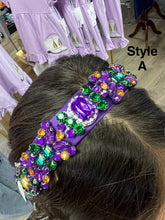 Load image into Gallery viewer, Mardi Gras Be Jeweled Headbands