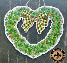 Load image into Gallery viewer, Pop Up Drez- St. Patrick's Day Door Hanger