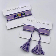 Load image into Gallery viewer, MM Custom Creations- Mardi Gras Bracelets