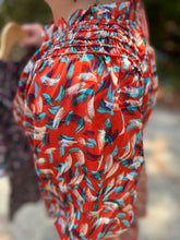 Load image into Gallery viewer, D21717 Dress with pattern and smocking on shoulder